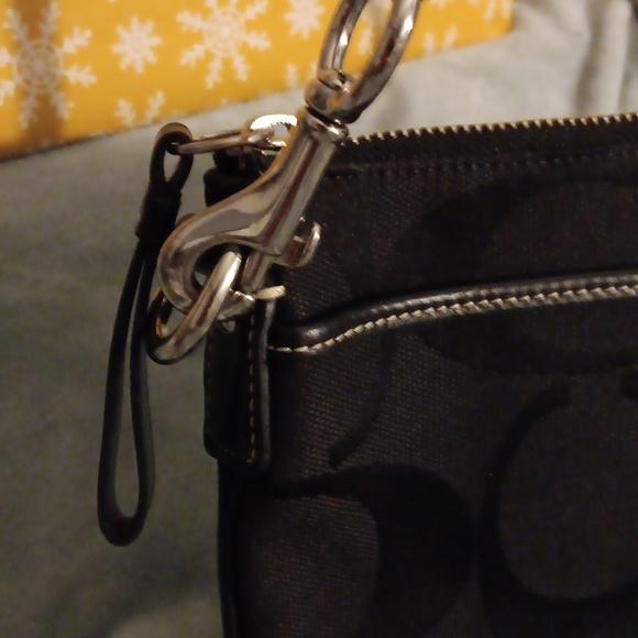 COACH Black/Pewter Crossbody - Picture 5 of 12